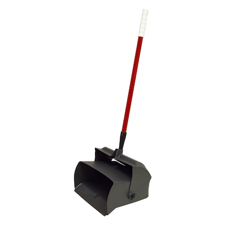 R. S. Quality Products Lobby Dustpan with Color Coded Fiberglass Handle - RED 630018-R